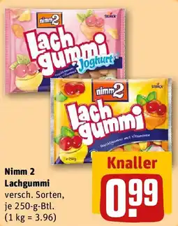 REWE Nimm 2 Lachgummi Angebot