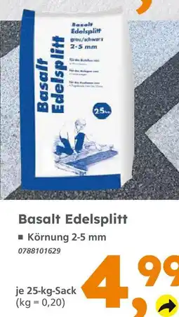 Globus Baumarkt Basalt edelsplitt Angebot