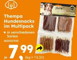 Globus Baumarkt Thempa hundesnacks im multipack Angebot