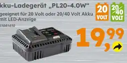 Globus Baumarkt Akku-ladegerät pl20-4.0w Angebot
