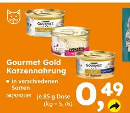 Globus Baumarkt Gourmet gold katzennahrung Angebot