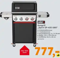 Globus Baumarkt Weber gasgrill spirit ep-435 gbs Angebot