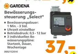 Globus Baumarkt Gardena bewässerungssteuerung select Angebot
