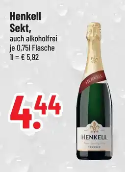 trinkgut Henkell sekt Angebot