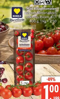 Marktkauf Edeka herzstücke mini rispentomaten Angebot