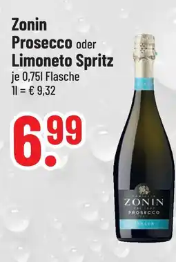 trinkgut Zonin prosecco Angebot