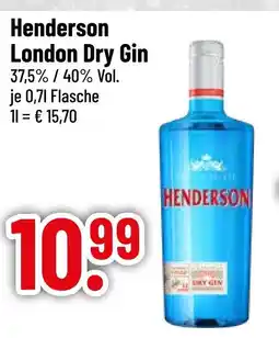 trinkgut Henderson london dry gin Angebot