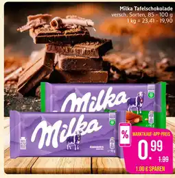 Marktkauf Milka tafelschokolade Angebot