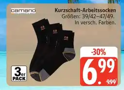 Marktkauf Camano kurzschaft-arbeitssocken Angebot