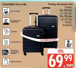 Marktkauf Crosstravel trolley-komplett-set Angebot