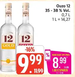 Marktkauf Ouzo 12 Angebot