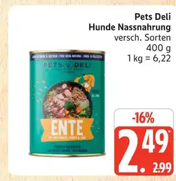 Marktkauf Pets deli hunde nassnahrung ente Angebot