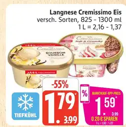 Marktkauf Langnese cremissimo eis bourbon vanille Angebot