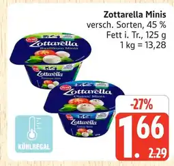 Marktkauf Zottarella basilikum minis Angebot