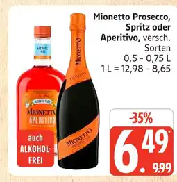 Marktkauf Mionetto prosecco Angebot