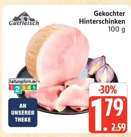 Marktkauf Gutfleisch gekochter hinterschinken Angebot