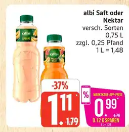 Marktkauf Albi saft Angebot