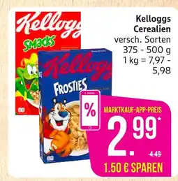 Marktkauf Kelloggs smacks Angebot