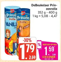 Marktkauf Debeukelaer prinzenrolle vanille Angebot