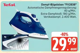 Marktkauf Tefal dampf-bügeleisen fv2838 Angebot