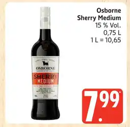 Marktkauf Osborne sherry medium Angebot