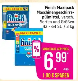 Marktkauf Finish maxipack quantum Angebot
