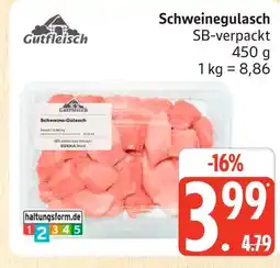 Marktkauf Gutfleisch schweinegulasch Angebot