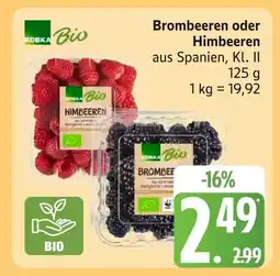 Marktkauf Edeka bio brombeeren Angebot
