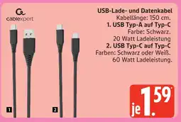 Marktkauf Cablexpert usb typ-a auf typ-c kabel Angebot