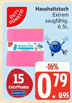Marktkauf Gut & günstig haushaltstuch Angebot