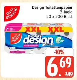 Marktkauf Gut & günstig design toilettenpapier Angebot