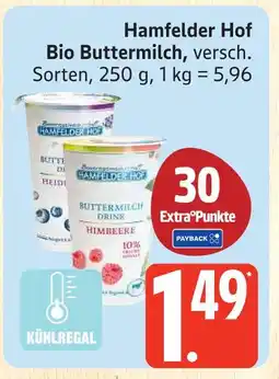 Marktkauf Hamfelder hof bio buttermilch himbeere Angebot