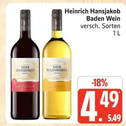 Marktkauf Heinrich hansjakob baden spätburgunder Angebot