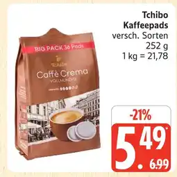 Marktkauf Tchibo kaffeepads Angebot