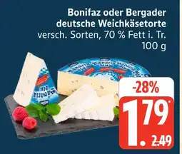 Marktkauf Bonifaz deutsche weichkäsetorte Angebot