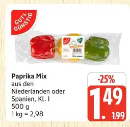 Marktkauf Gut & günstig paprika mix Angebot