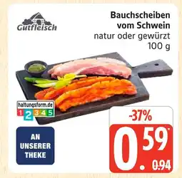 Marktkauf Gutfleisch bauchscheiben vom schwein Angebot
