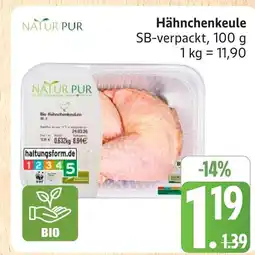 Marktkauf Natur pur hähnchenkeule Angebot