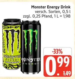 Marktkauf Monster energy drink Angebot
