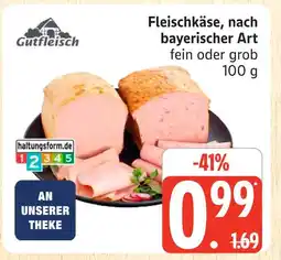 Marktkauf Gutfleisch fleischkäse, nach bayerischer art fein Angebot