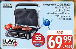 Marktkauf Edeka zuhause clever-grill Angebot