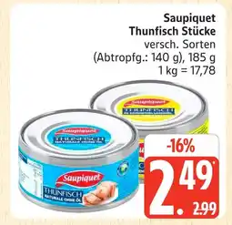 Marktkauf Saupiquet thunfisch stücke Angebot