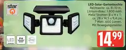 Marktkauf Star led-solar-gartenleuchte Angebot