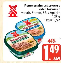 Marktkauf Rügenwalder pommersche leberwurst Angebot