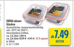 diska Edeka glasdose Angebot