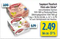 diska Saupiquet thunfisch filets Angebot