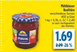 diska Mühlhäuser konfitüre Angebot