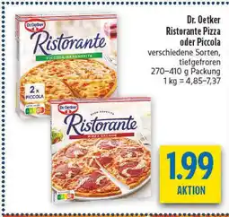 diska Dr. oetker ristorante pizza salame Angebot