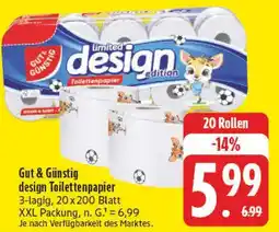 E-Center Gut & günstig design toilettenpapier Angebot