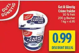 diska Gut & günstig crème fraîche Angebot